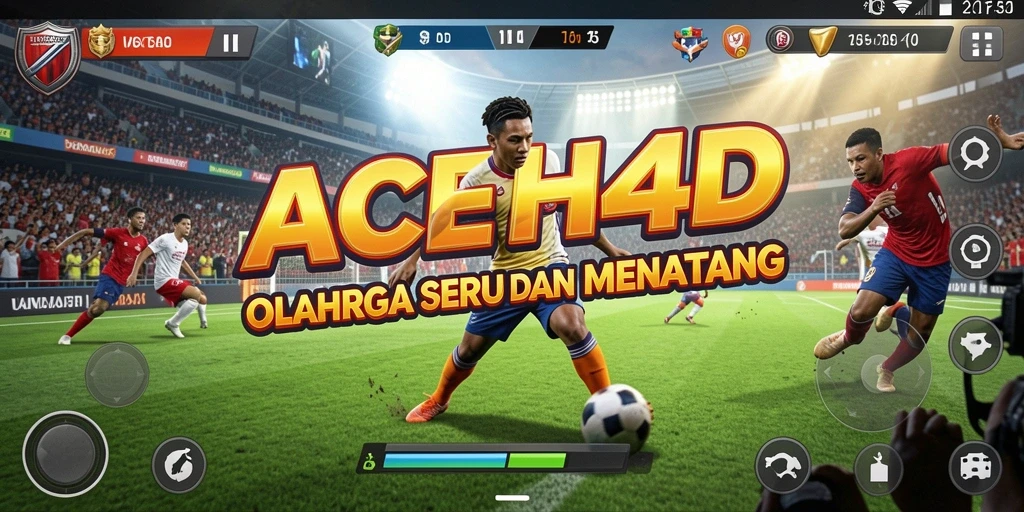 Screenshot utama ACEH4D menampilkan gameplay olahraga yang seru.