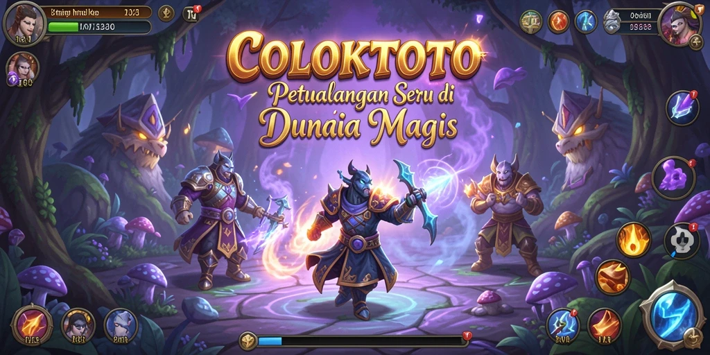 Screenshot gameplay COLOKTOTO menampilkan petualangan seru dan menantang.