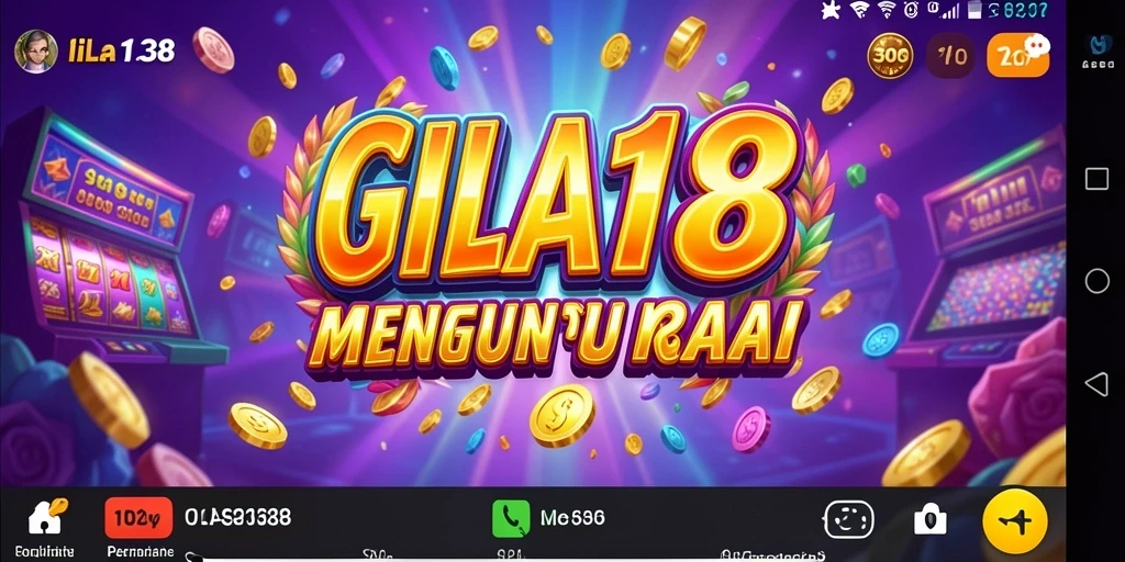 Tampilan gameplay GILA138 dengan mesin slot yang menarik.