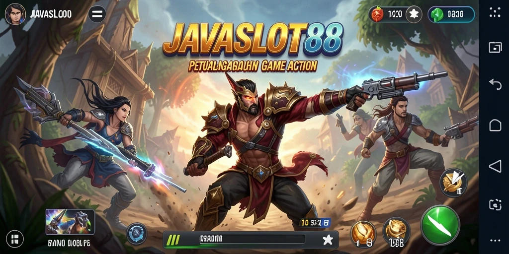 Tangkapan layar dari gameplay seru JAVASLOT88 dengan aksi mendebarkan.