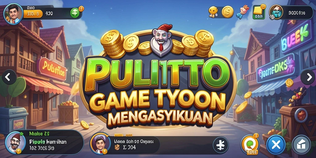Tampilan gameplay PULITOTO yang seru dan menantang.