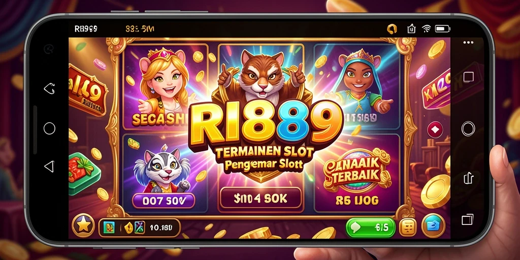 Tampilan gameplay slot yang menarik dan penuh warna.