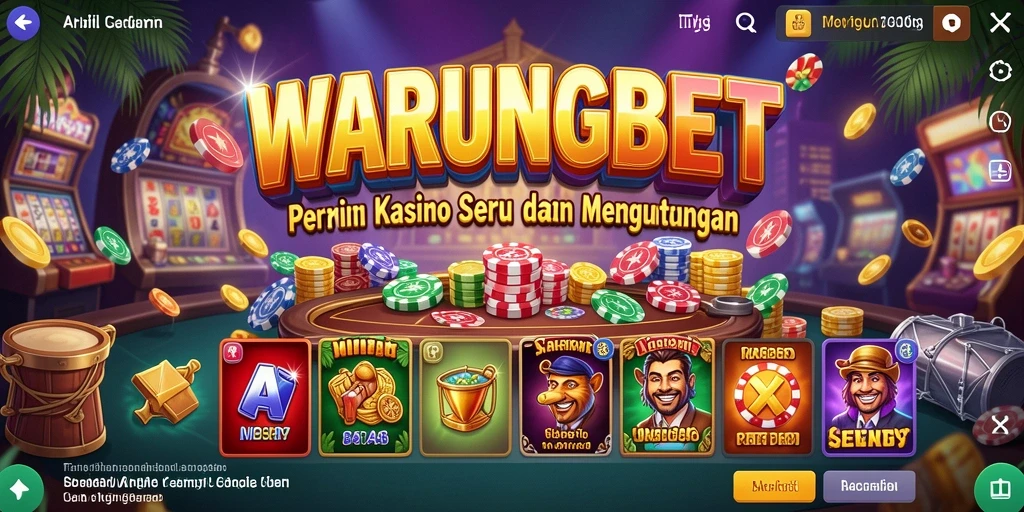 Tampilan gameplay seru dan interaktif di WARUNGBET.
