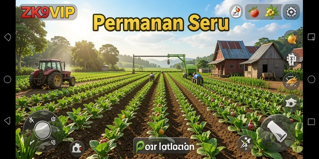 Tampilan gameplay seru ZK9VIP yang penuh warna dan interaktif.